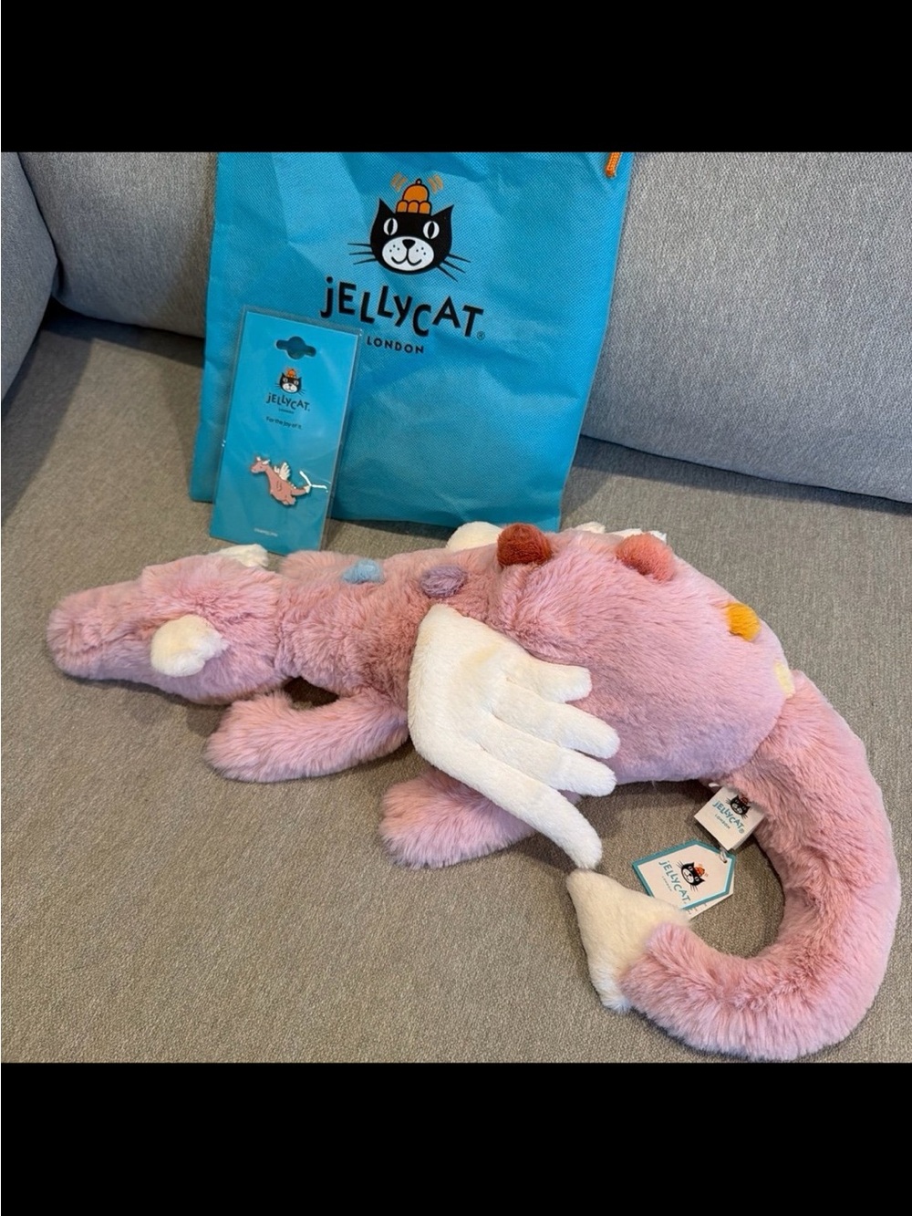 Jellycat Duskrise Dragon 100% authentic